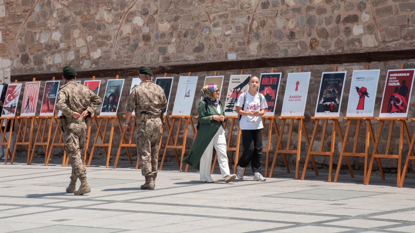 Rektör Yılmaz, 15 Temmuz Demokrasi ve Milli Birlik Günü etkinliklerine katıldı